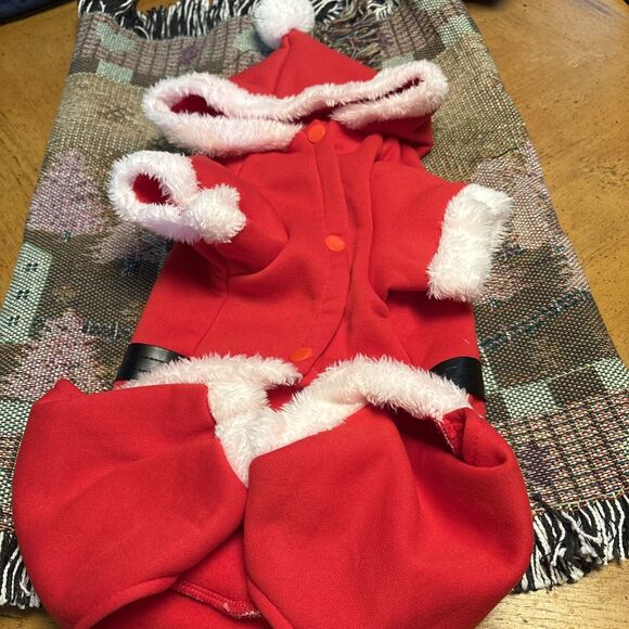 Dog Santa Costume Size XL - Picture 5 of 5